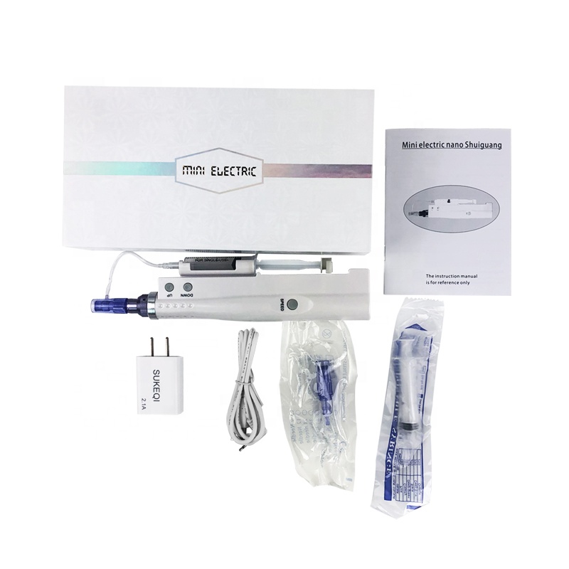Professional Electric Mesotherapy Pen for Skin Rejuvenation and Serum Infusion