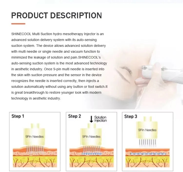 Skin Rejuvenation Beauty Microneedle Machine