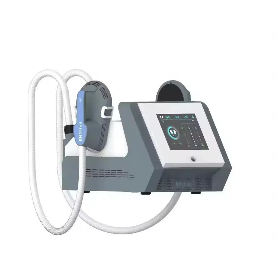 7 Tesla 2 Handles Body Sculpting Machine Portable Emslim Neo RF Body Cellulite Reduction Machine