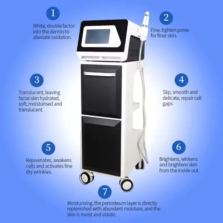 High Pressure SEYO TDA Noninvasive Mesogun water light muscle No Needle Meso Injector Mesotherapy Gun
