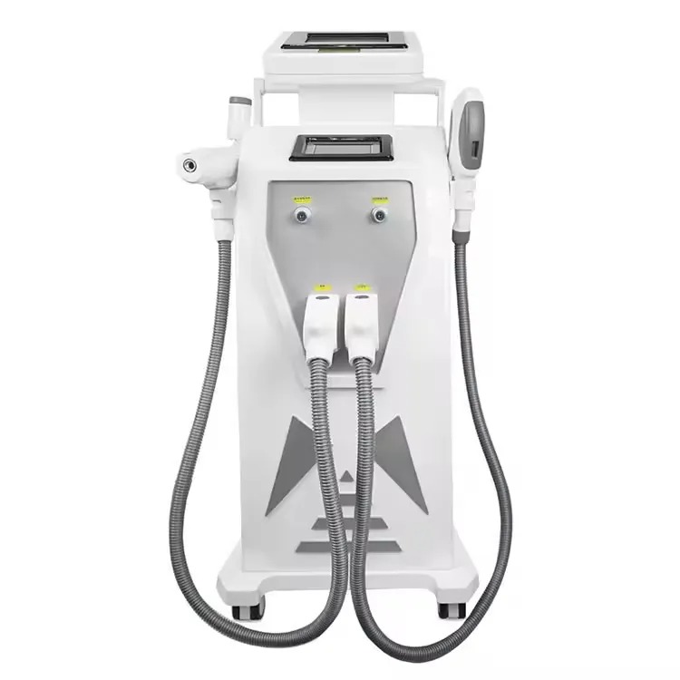 3 in 1Tattoo Removal Wrinkle Removal Machine IPL Sr RF ND YAG Laser Hair Removal rinkle Removal Machine