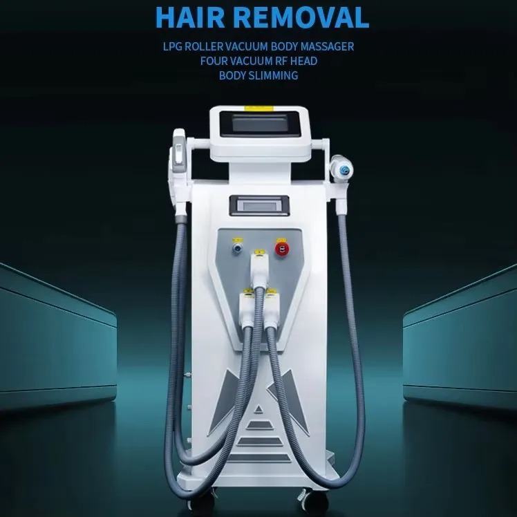 3 in 1Tattoo Removal Wrinkle Removal Machine IPL Sr RF ND YAG Laser Hair Removal rinkle Removal Machine