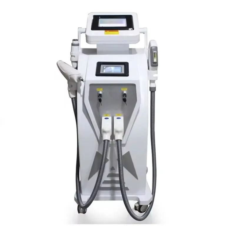 3 in 1Tattoo Removal Wrinkle Removal Machine IPL Sr RF ND YAG Laser Hair Removal rinkle Removal Machine