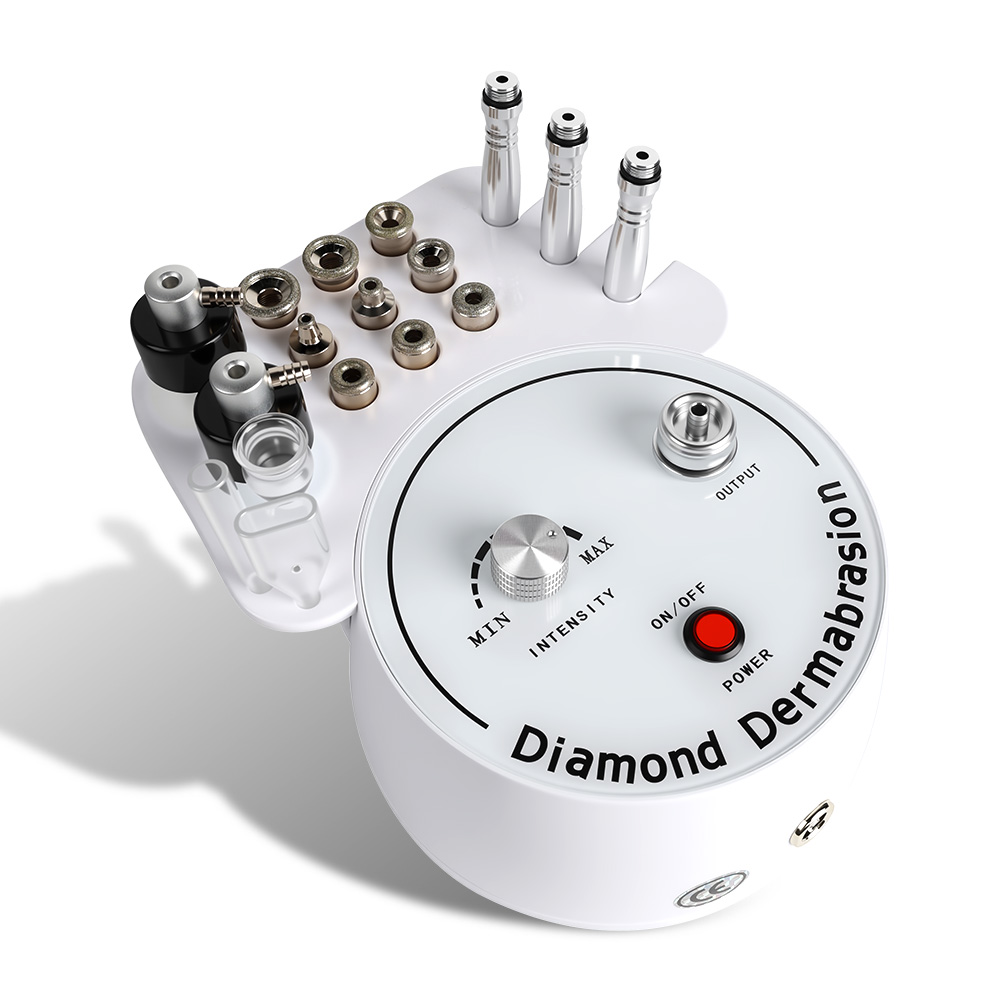 Professional 3-in-1 Diamond Dermabrasion Machine - Facial Peeling & Skin Rejuvenation System for Home & Spa