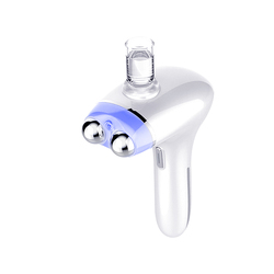 4-in-1 RF & EMS Facial Lifting Device – Microcurrent, Blue Light, Vacuum & Hot-Cold Therapy for Anti-Aging Skincare