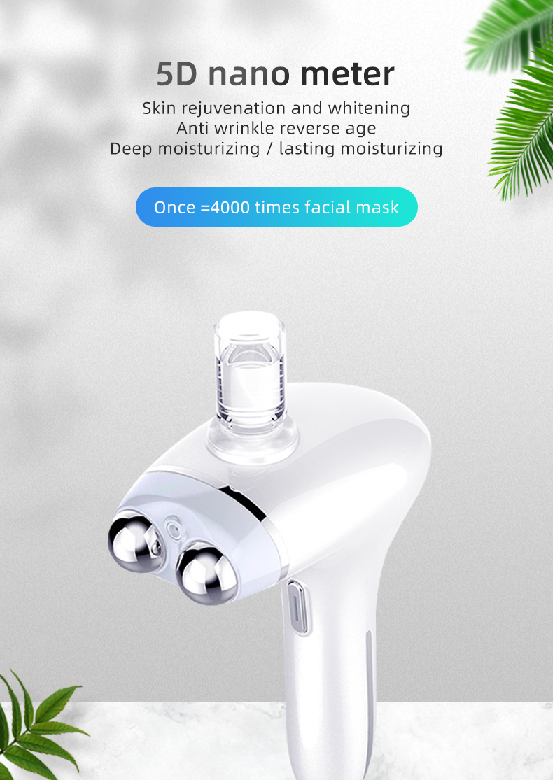 4-in-1 RF & EMS Facial Lifting Device – Microcurrent, Blue Light, Vacuum & Hot-Cold Therapy for Anti-Aging Skincare