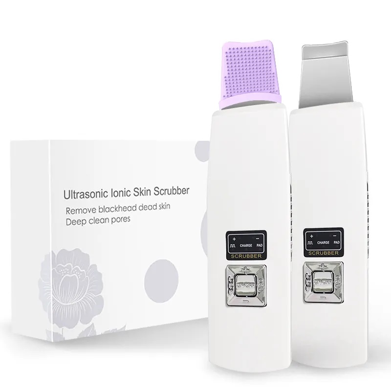 Ultrasonic Ionic Skin Scrubber for Deep Pore Cleansing and Blackhead Removal