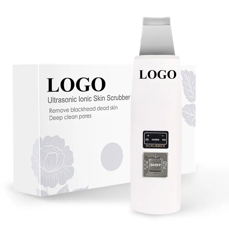Ultrasonic Ionic Skin Scrubber for Deep Pore Cleansing and Blackhead Removal