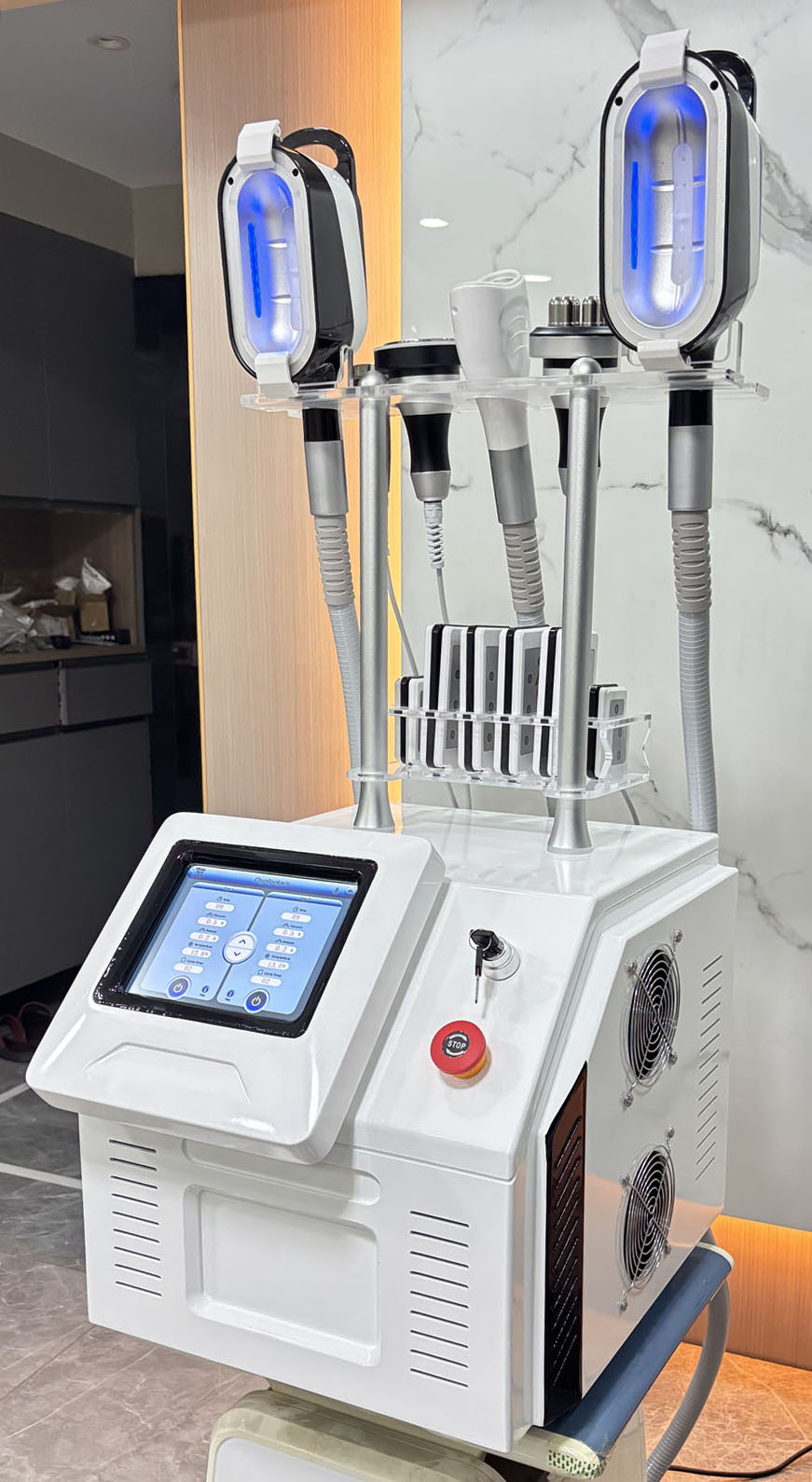 Body Slimming Negative Pressure Rf Fat Freeze Cryo Machine Portable Cryo Machine Cryolipolisis 360 Machine 360