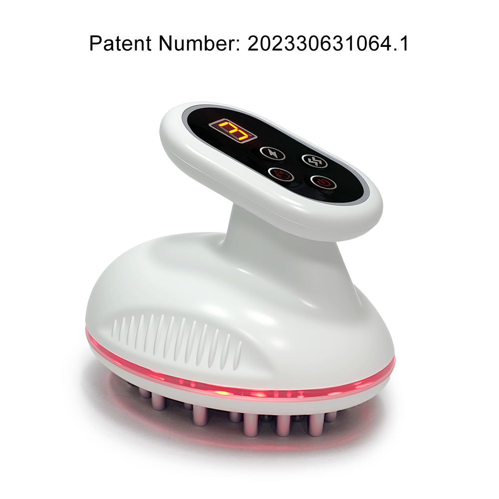 4-in-1 EMS Body and Face Massager – Microcurrent, Red Light, Vibration & Heat Therapy Device