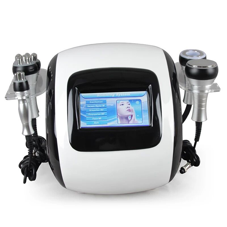 Portable 40k Cavitation Vacuum Rf Ultrasonic Fat Cavitation Beauty Machine for Body Slimming Shaping