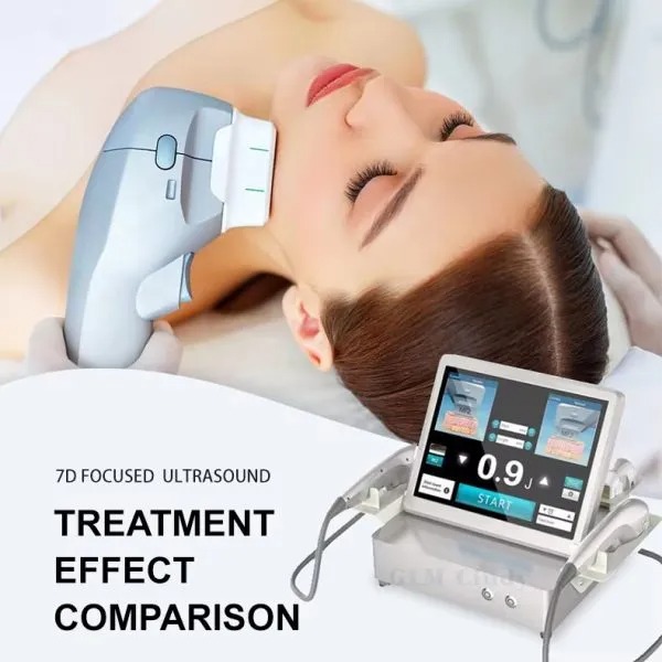 2 in 1 7D Beauty Machine Facial Skin Anti Wrinkle Double Chin Remove Beauty Spa