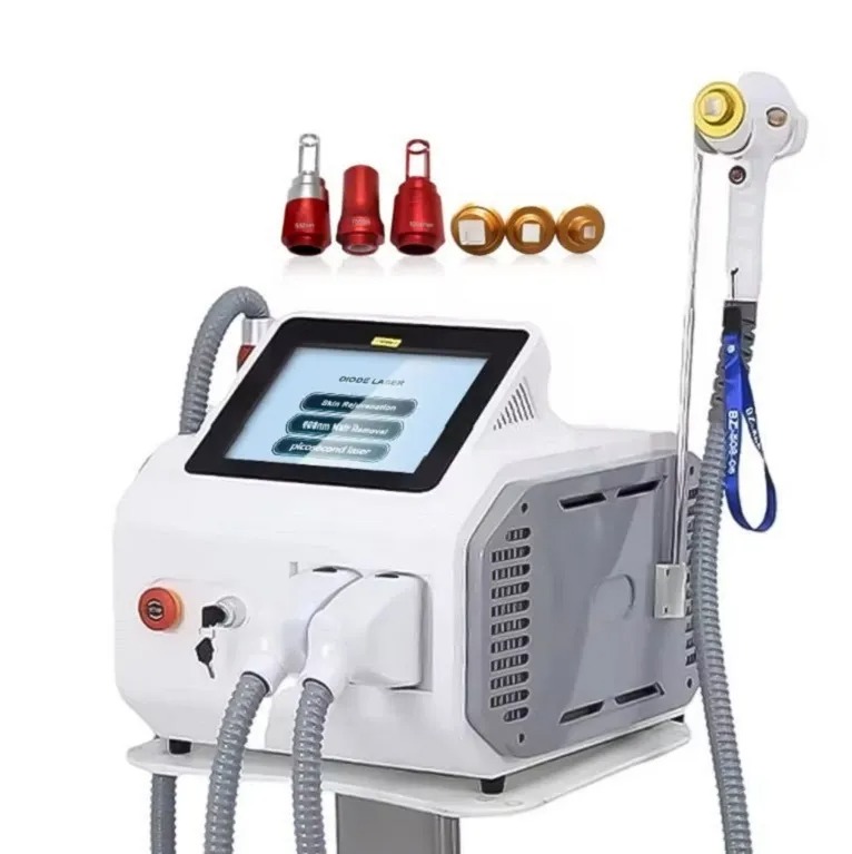 2-in-1 Portable Laser Hair & Tattoo Removal Machine: Diode Laser Hair Removal & Picosecond Laser Tattoo Removal - Professional Beauty Solution