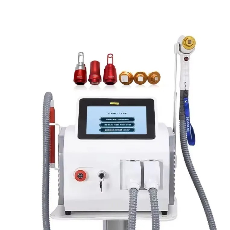 2-in-1 Portable Laser Hair & Tattoo Removal Machine: Diode Laser Hair Removal & Picosecond Laser Tattoo Removal - Professional Beauty Solution