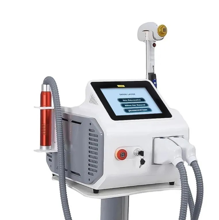 2-in-1 Portable Laser Hair & Tattoo Removal Machine: Diode Laser Hair Removal & Picosecond Laser Tattoo Removal - Professional Beauty Solution