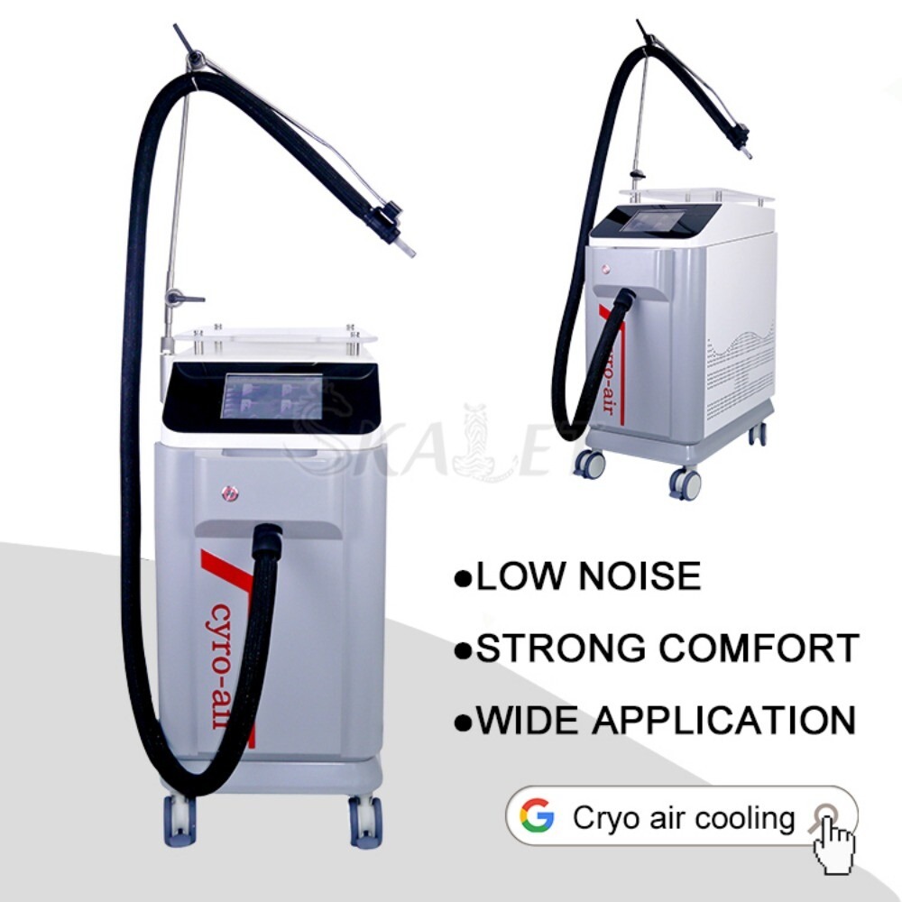 40℃ Use Cold Air Cooler Cryo Skin Cooling Device for Laser machine Reduce Pain