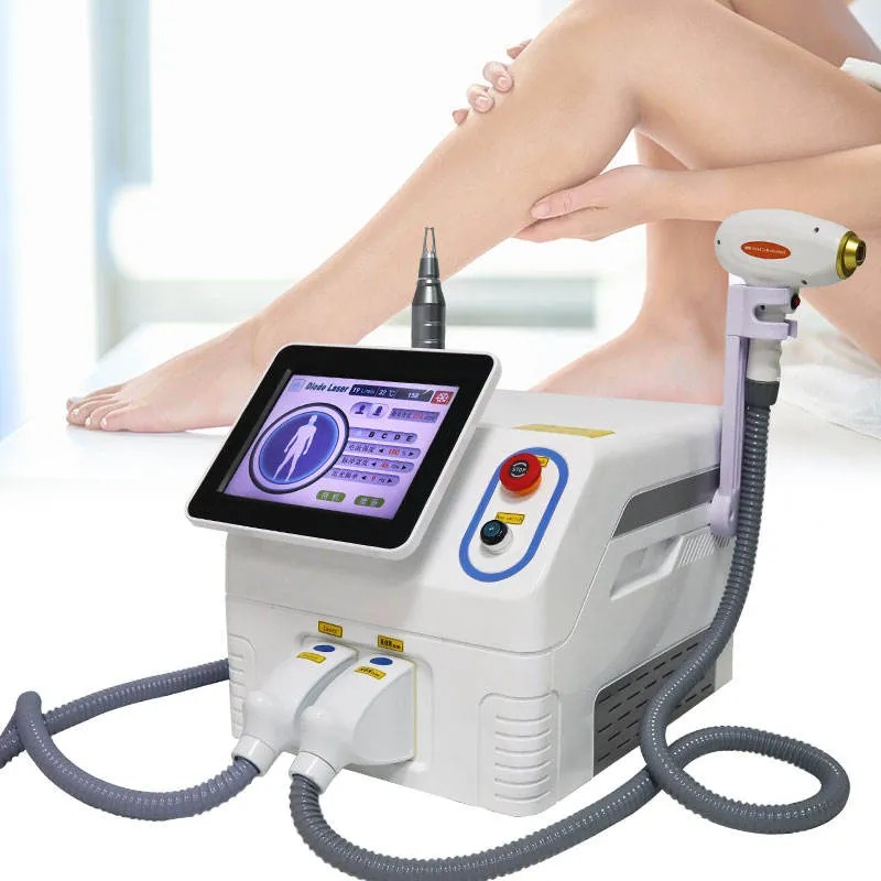 Picosecond Laser Tattoo Removal Machine & 808 Diode Laser Hair Removal - 2-in-1 Beauty Equipment