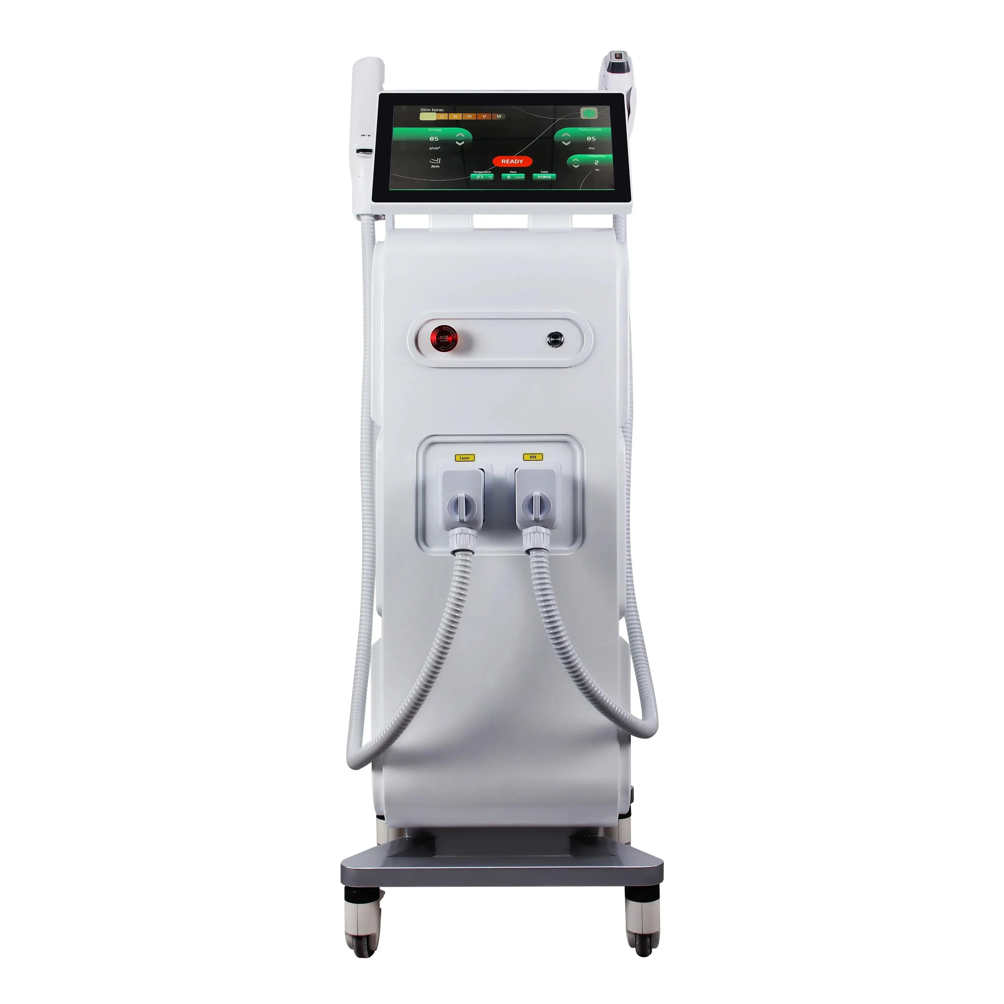 Professional Diode Laser & Nd Yag Laser Machine - Hair Removal & Skin Rejuvenation - Beauty Salon Grade