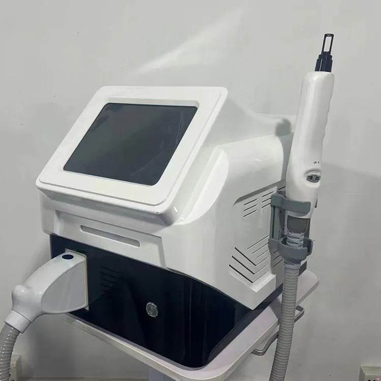 Portable Nd Yag Picosecond Laser Acne Treatment Tattoo Pigment Freckle Removal Machine Pico Second Pico Laser Salon With 1064Nm 755Nm 532Nm