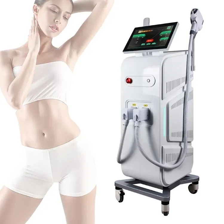Professional Diode Laser & Nd Yag Laser Machine - Hair Removal & Skin Rejuvenation - Beauty Salon Grade