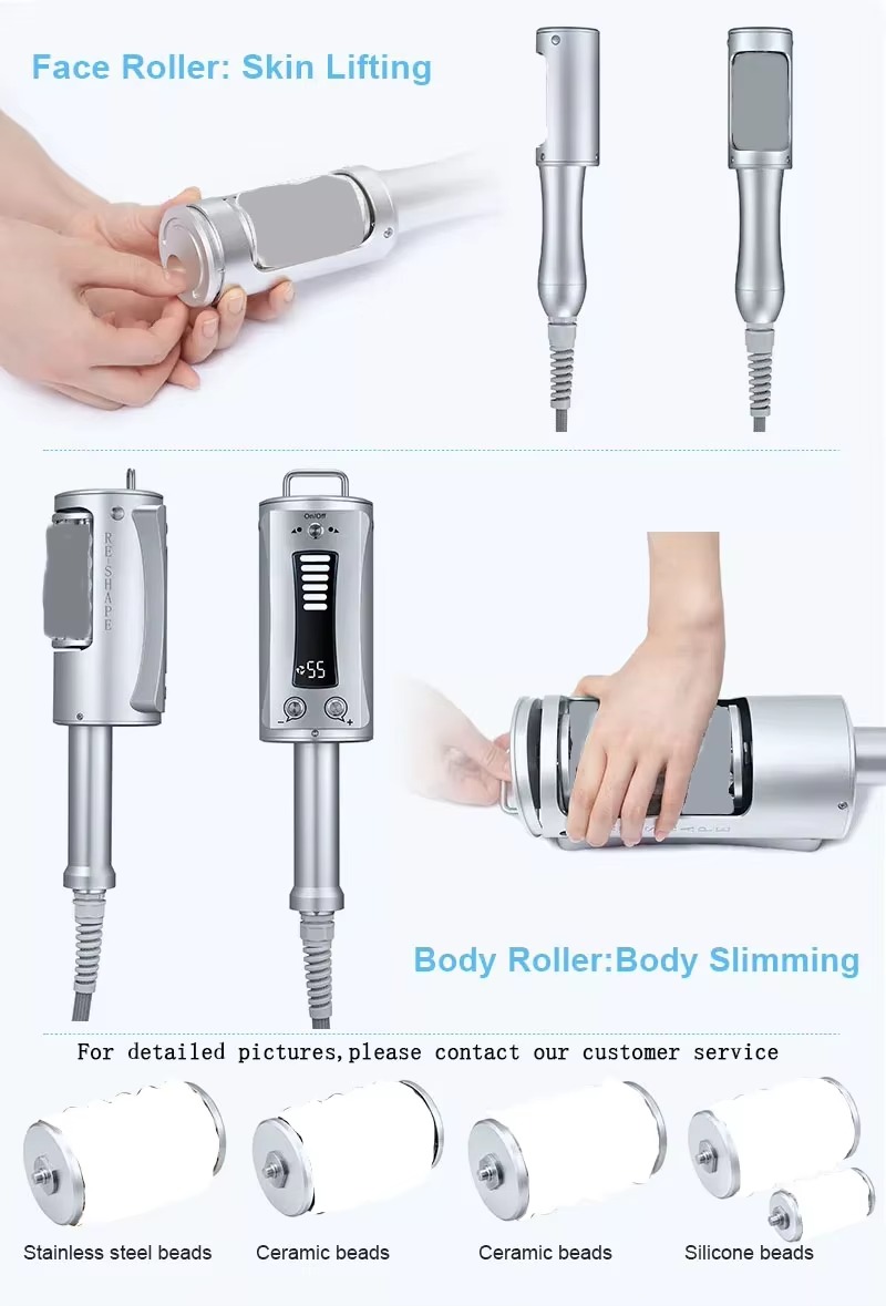 Professional Body Massage Roller – Anti-Cellulite & Facial Rejuvenation Machine Skin Firming & Slimming Therapy