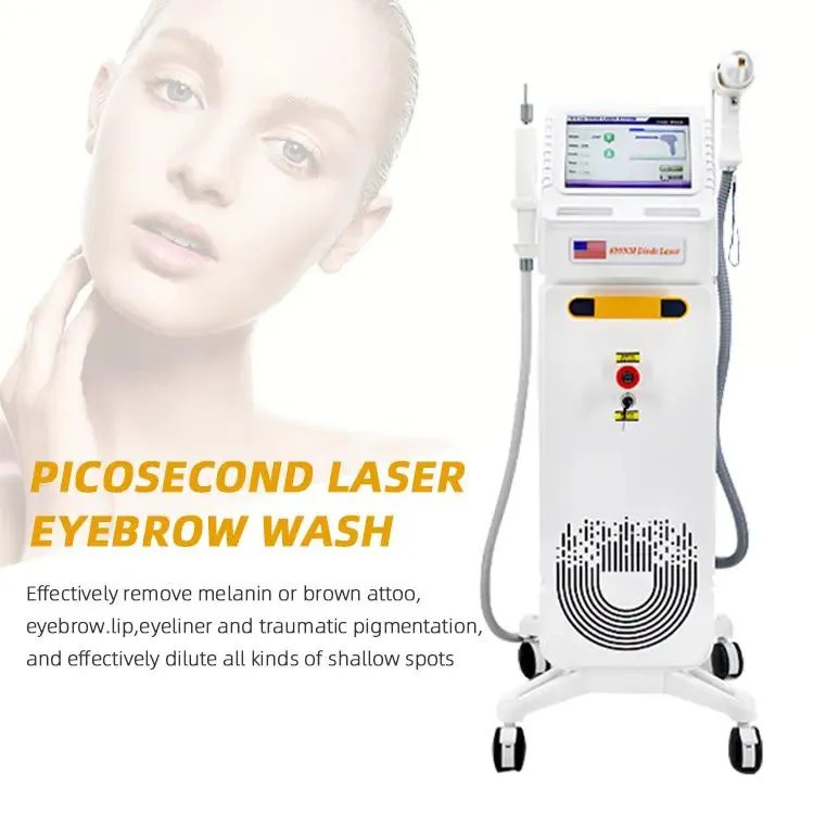 Newest 4-Wavelength Diode Laser Hair Removal Machine - 808nm Ice Platinum Titanium - High Power, Lifetime Warranty, Painless