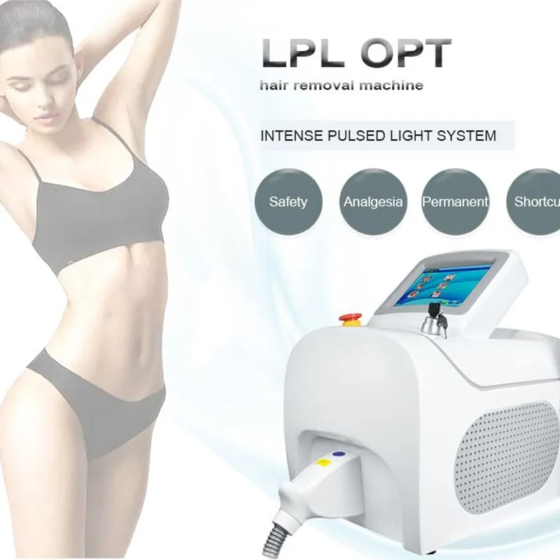 Professional Hair Removal Machine with 8-Inch Screen for Salon & Home Use - Skin Tightening and Wrinkle Reduction