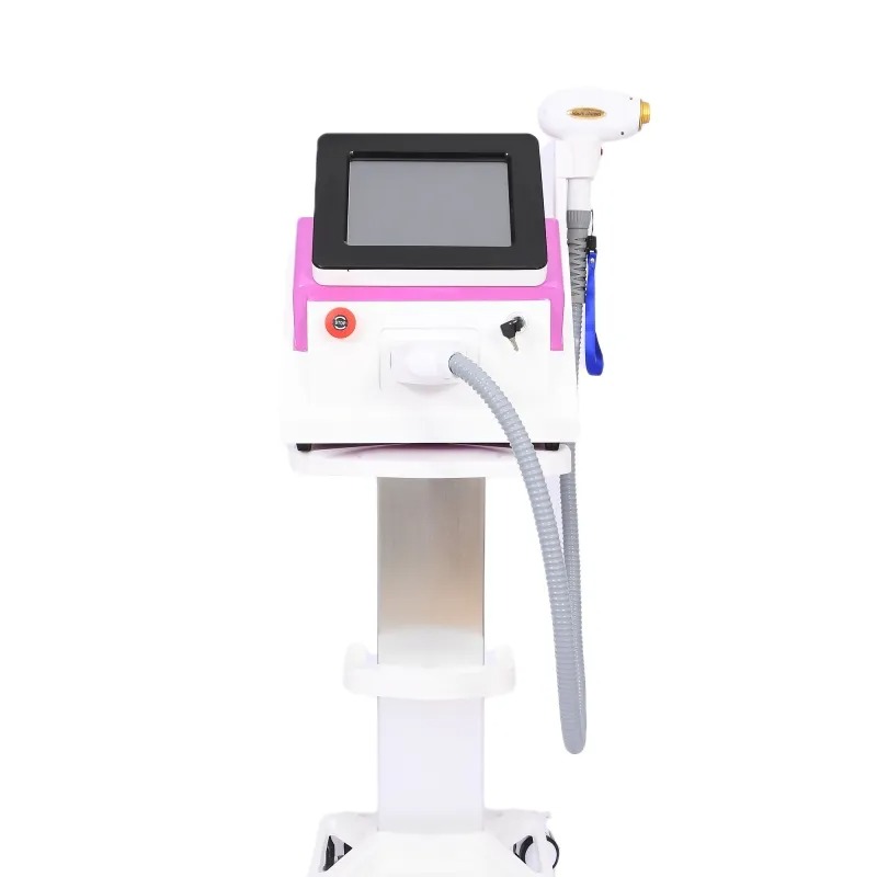 Painless Laser Hair Removal Device - 808nm Diode Laser, Freezing Point Technology, Non-Invasive Hair Removal for Smooth Skin