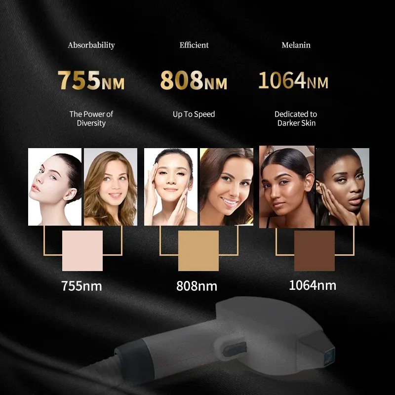 2In1 Diode Laser Hair Removal ND YAG Picosecond Tattoo Removal Skin Care Machine