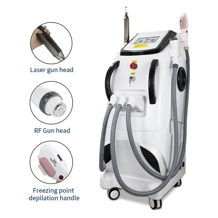 Tattoo Removal 3-in-1 OPT 360° Magneto-Optic IPL + Picosecond Laser + RF Beauty Device Fast Hair Removal Anti-Aging,& Skin Rejuvenation
