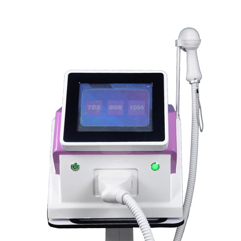 Painless Laser Hair Removal Device - 808nm Diode Laser, Freezing Point Technology, Non-Invasive Hair Removal for Smooth Skin