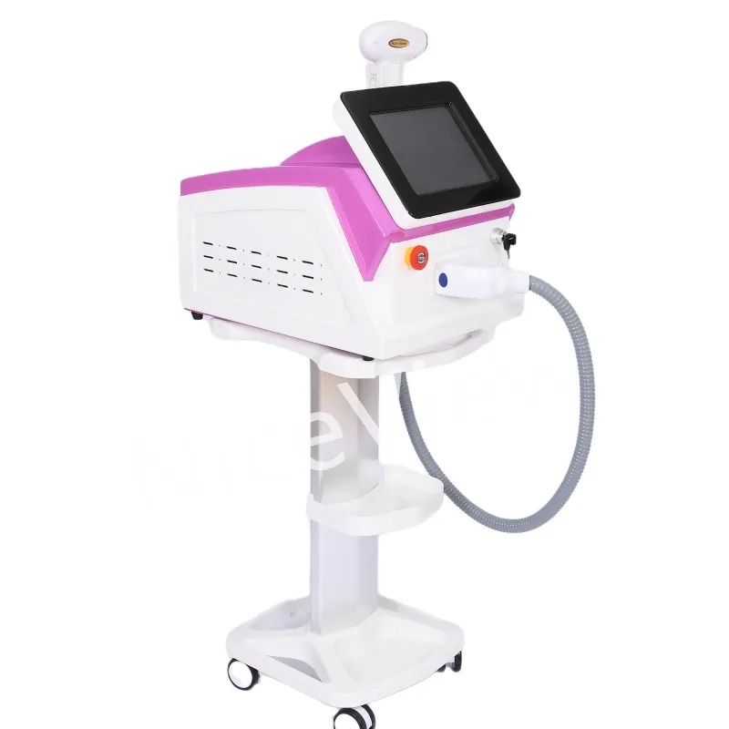 Painless Laser Hair Removal Device - 808nm Diode Laser, Freezing Point Technology, Non-Invasive Hair Removal for Smooth Skin