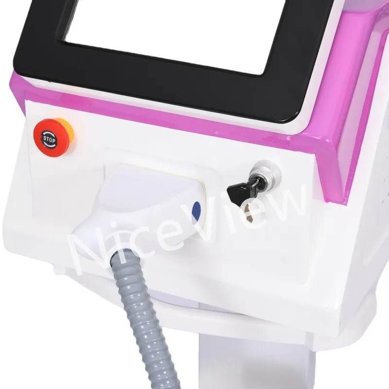 Painless Laser Hair Removal Device - 808nm Diode Laser, Freezing Point Technology, Non-Invasive Hair Removal for Smooth Skin