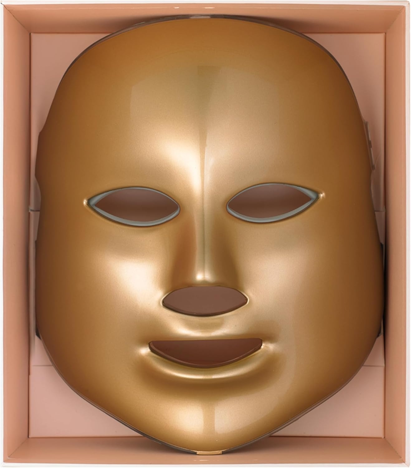 Gold 7 Colors LED Photon Light Therapy Facial Mask PDT Face Mask Beauty Device for Acne Treatment Skin Rejuvenation Wrinkle Remover