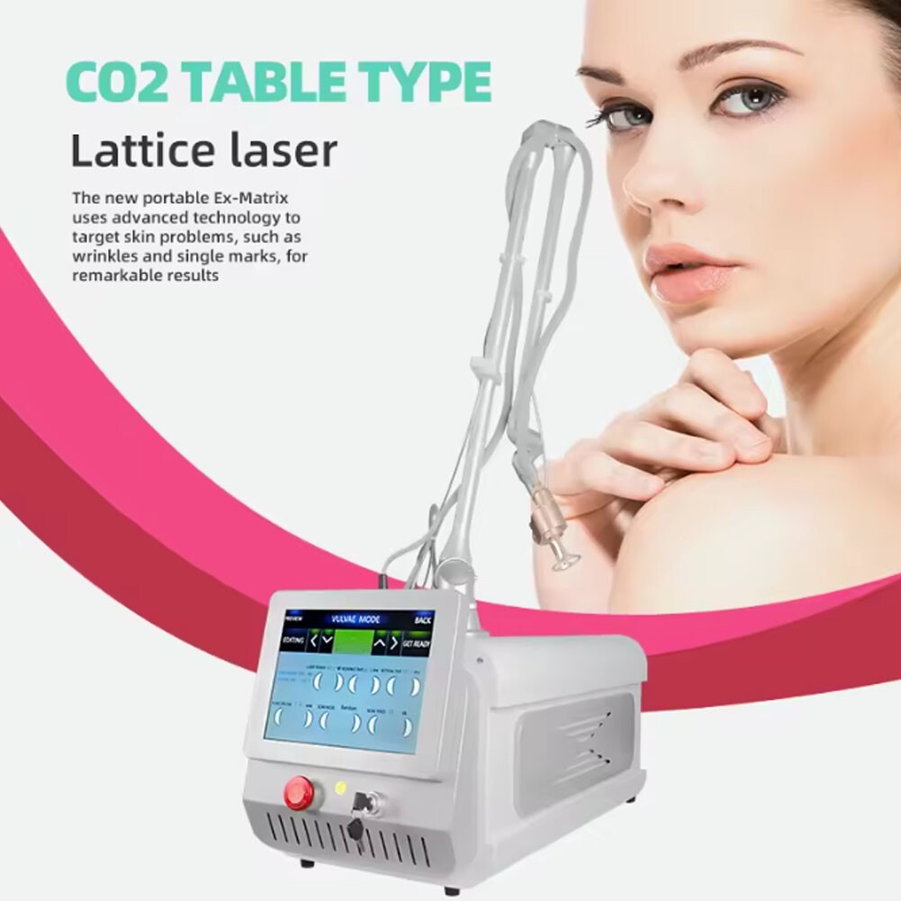 Portable Co2 fractional laser machine co2 laser cutting for vaginal tightening skin resurfacing smooth scar removal