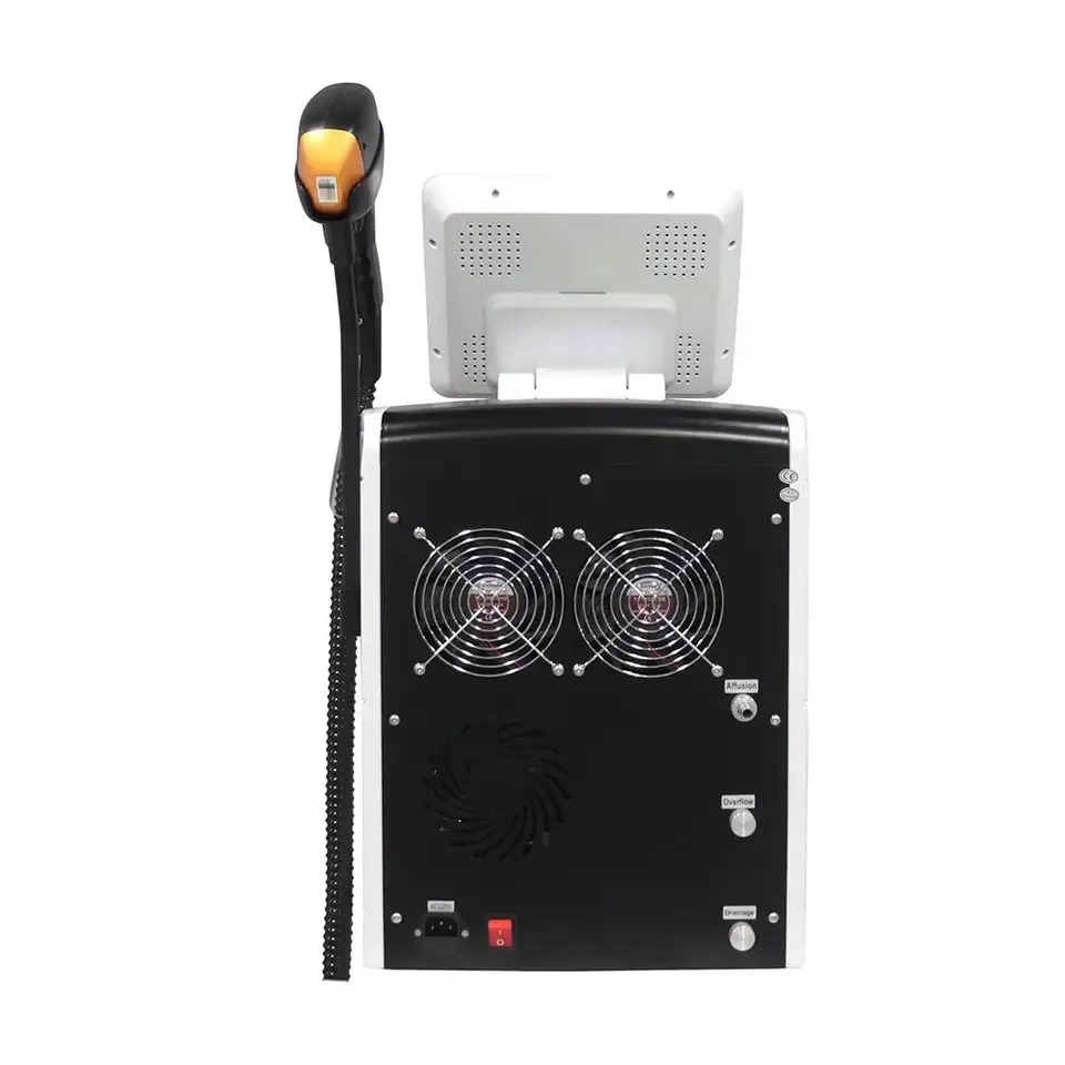 3 Wavelengths 808nm Diode Laser Epilator - Painless Hair Remover & Skin Rejuvenation Machine