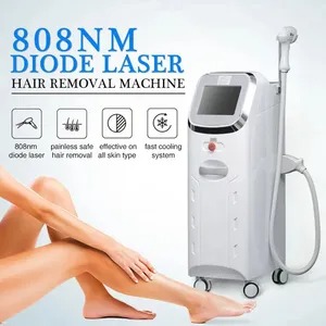 Professional Laser Hair Removal Machine - 808 Diode Laser Epilator for Permanent Hair Reduction with Advanced Cooling System