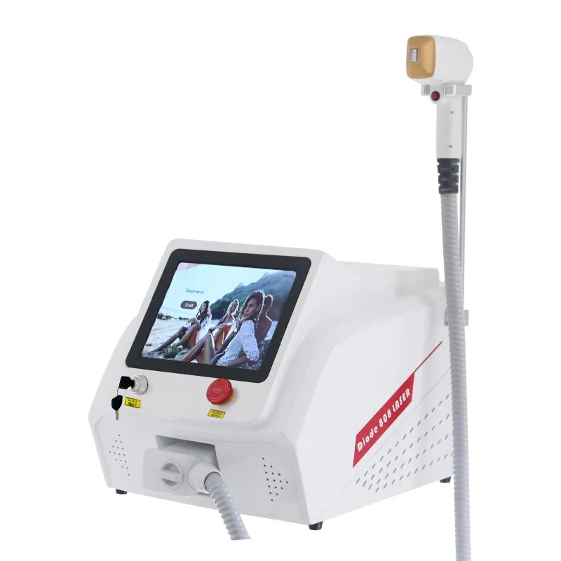 2000W Ice Platinum Diode Laser Hair Removal - 3 Wavelengths 755/808/1064nm, Painless Facial & Body Epilator, Factory Price