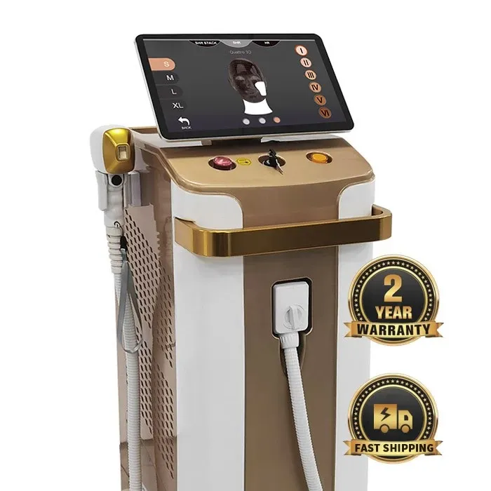 Professional Aesthetic Machines Hair Removal 755 808 1064 Hair Removal Diode Laser