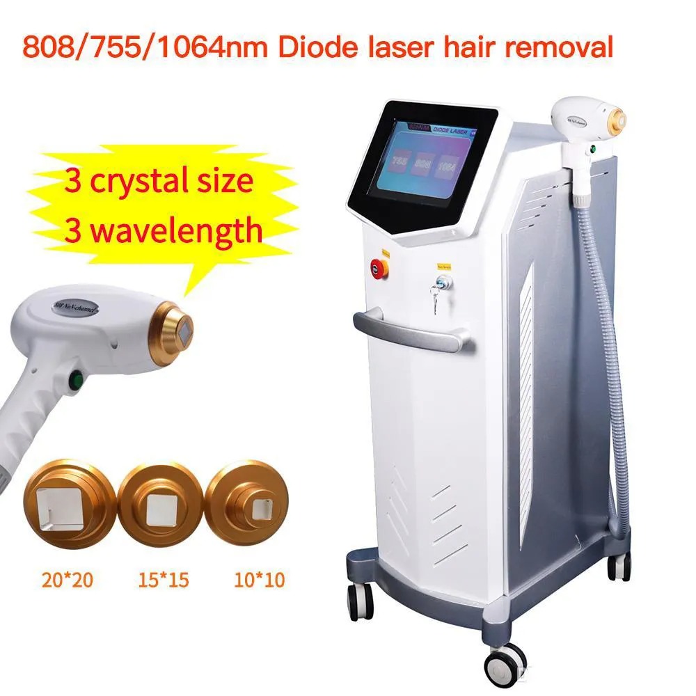 Advanced Laser Hair Removal Machines - Multi-Wavelength 808nm Diode System for Permanent Hair Reduction and Skin Rejuvenation