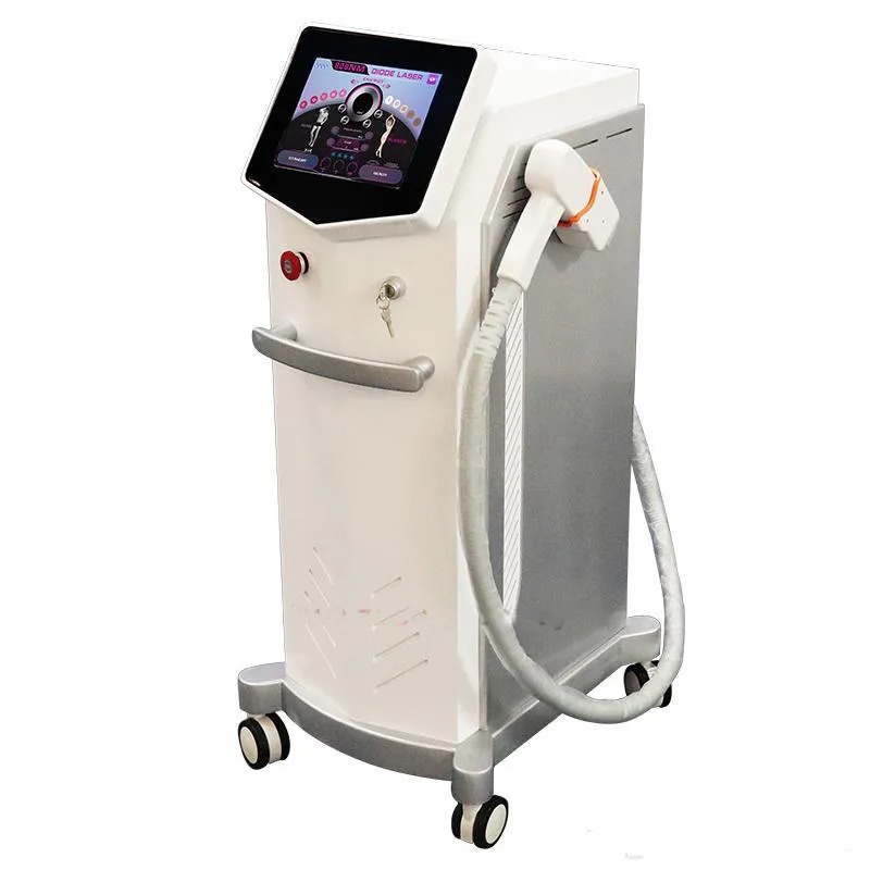 Advanced Laser Hair Removal Machines - Multi-Wavelength 808nm Diode System for Permanent Hair Reduction and Skin Rejuvenation