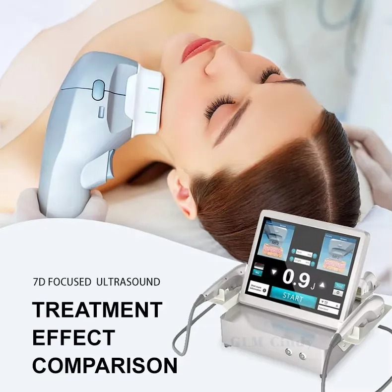 2 in 1 7D Beauty Machine Facial Skin Anti Wrinkle Double Chin Remove Beauty Spa