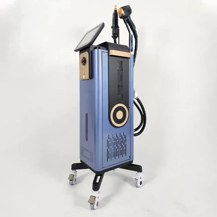 Advanced Diode Laser System: Multi-Wavelength Device for Hair, Tattoo, and Pigment Removal & Skin Rejuvenation with Honeycomb Probe