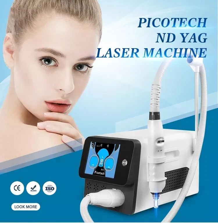 Ce Approved Q Switch ND YAG 1064/532nm Laser for Tattoo Removal/Spot Removal Machine