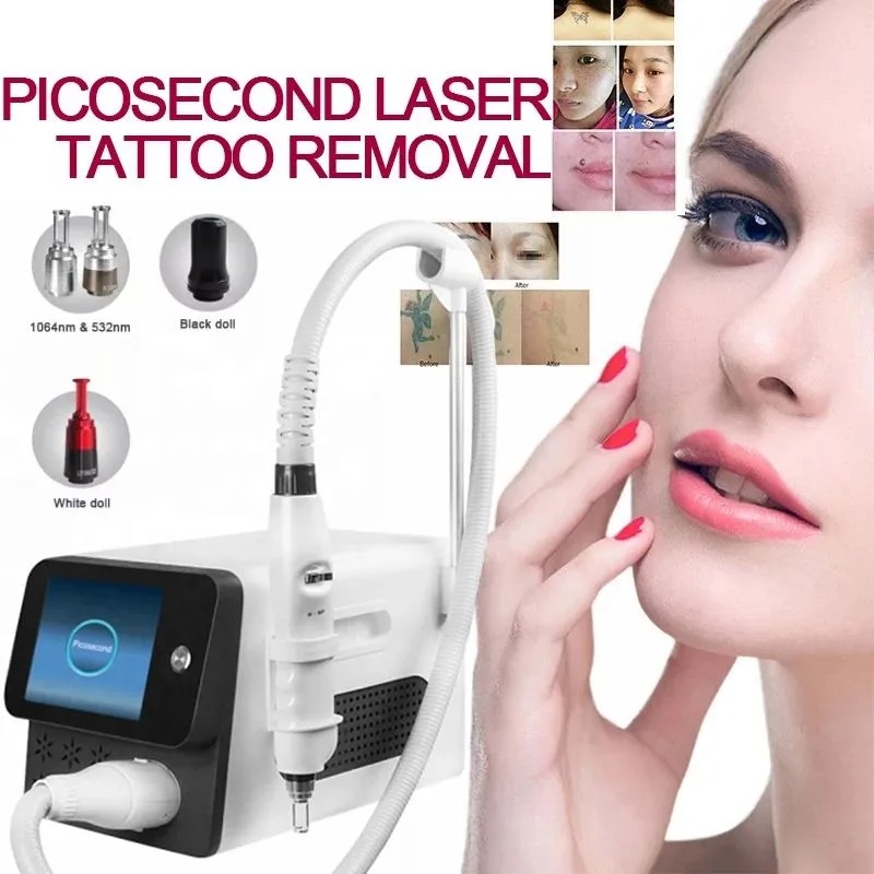 Ce Approved Q Switch ND YAG 1064/532nm Laser for Tattoo Removal/Spot Removal Machine