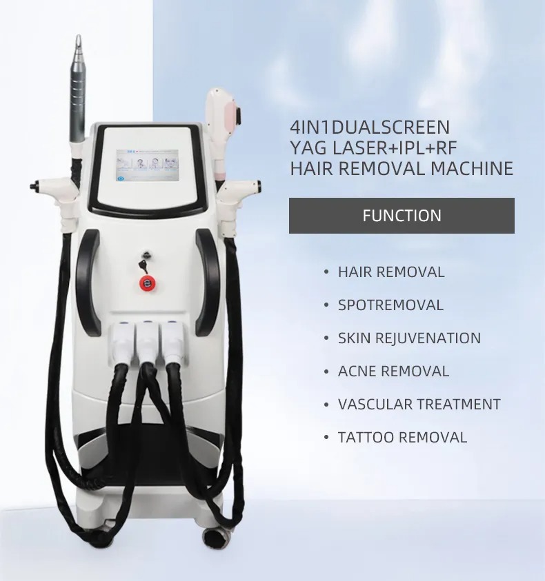 3-in-1 Beauty Device SHR Laser Hair Removal & Pico Tattoo Removal