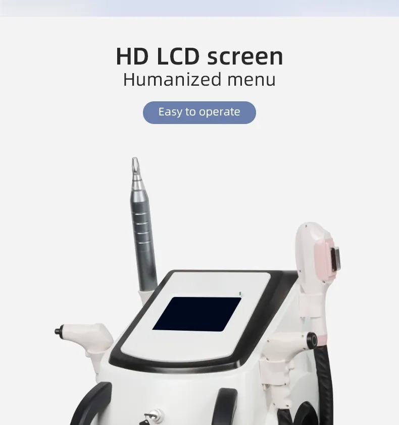3-in-1 Beauty Device SHR Laser Hair Removal & Pico Tattoo Removal