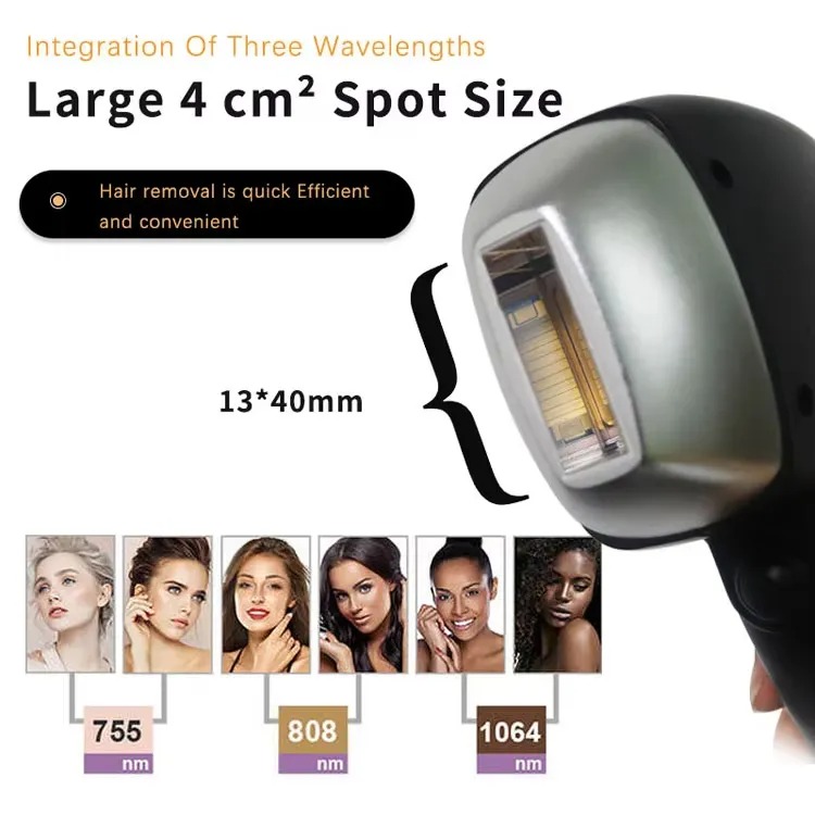 Laser Hair Removal For Women Permanent Depiladora Laser Para Mujer Laser Hair Remover Lazer Hair Removal Best Alexandrite 755nm 808nm 1064nm