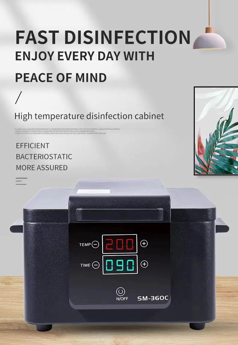 Professional High Temperature Sterilizer for Nail & Salon Tools