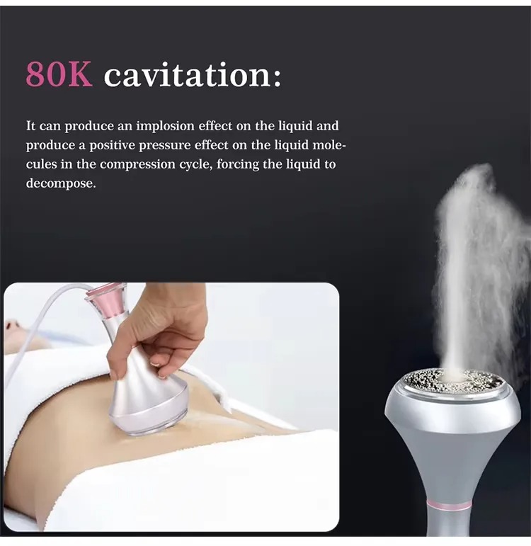 80K RF Cavitation Machine 3in1 Ultrasonic Body Slimming System